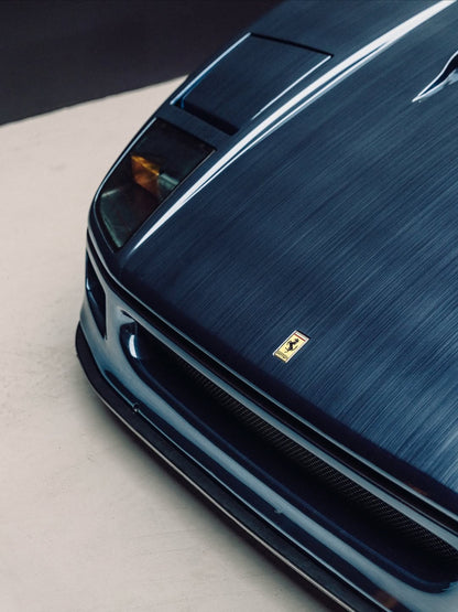 FK102 - Blue Steal (Blue Chrome Brushed) Dynamic PPF [Dry Apply]