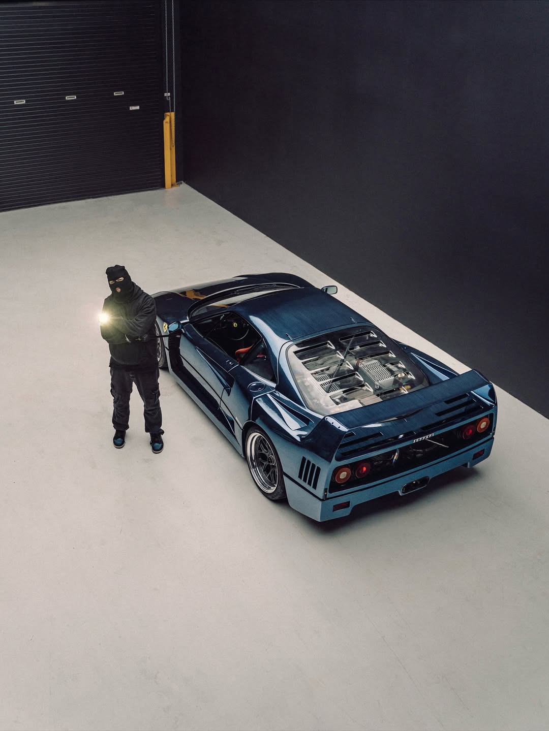 FK102 - Blue Steal (Blue Chrome Brushed) Dynamic PPF [Dry Apply]