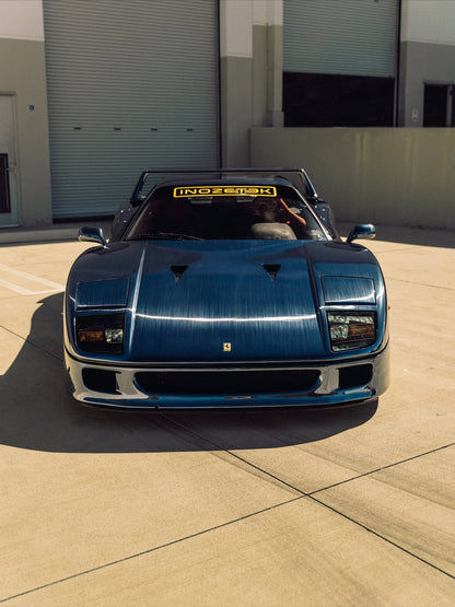 FK102 - Blue Steal (Blue Chrome Brushed) Dynamic PPF [Dry Apply]